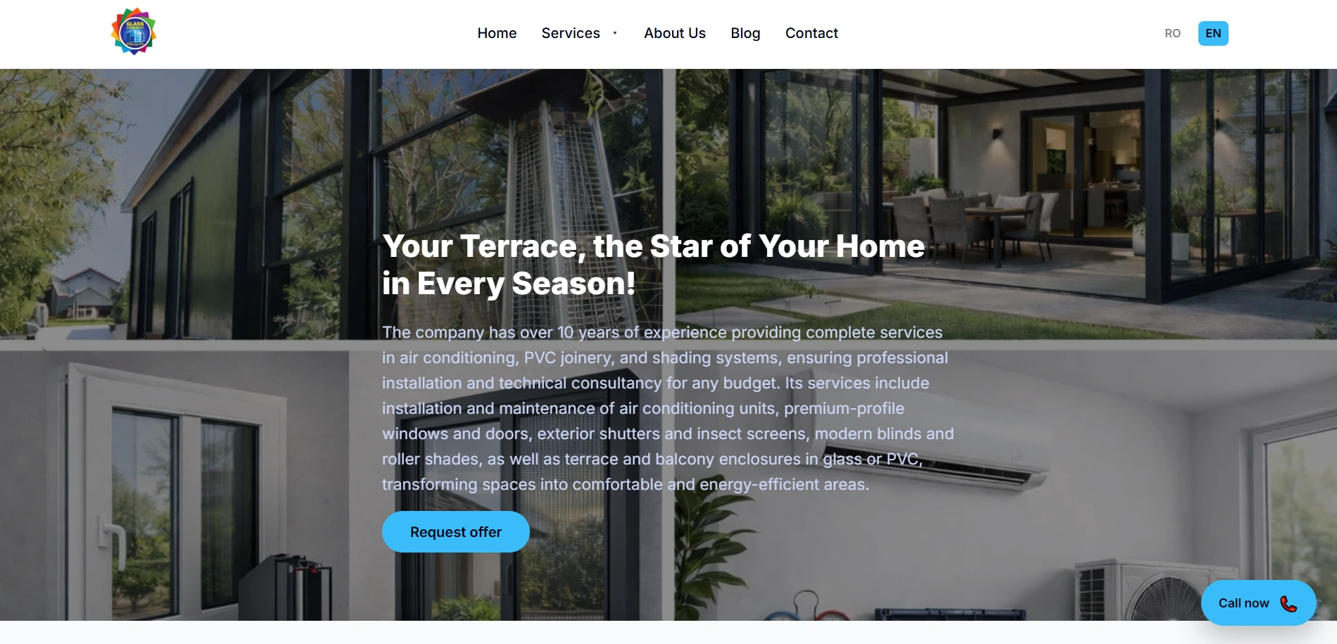 Glass Construct Website